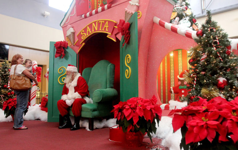 Living Here - Santa at the Mall